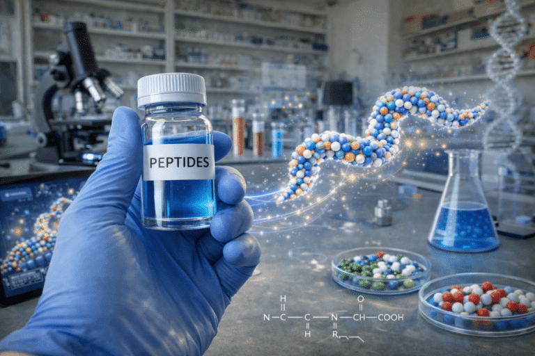 How and where are peptides produced?