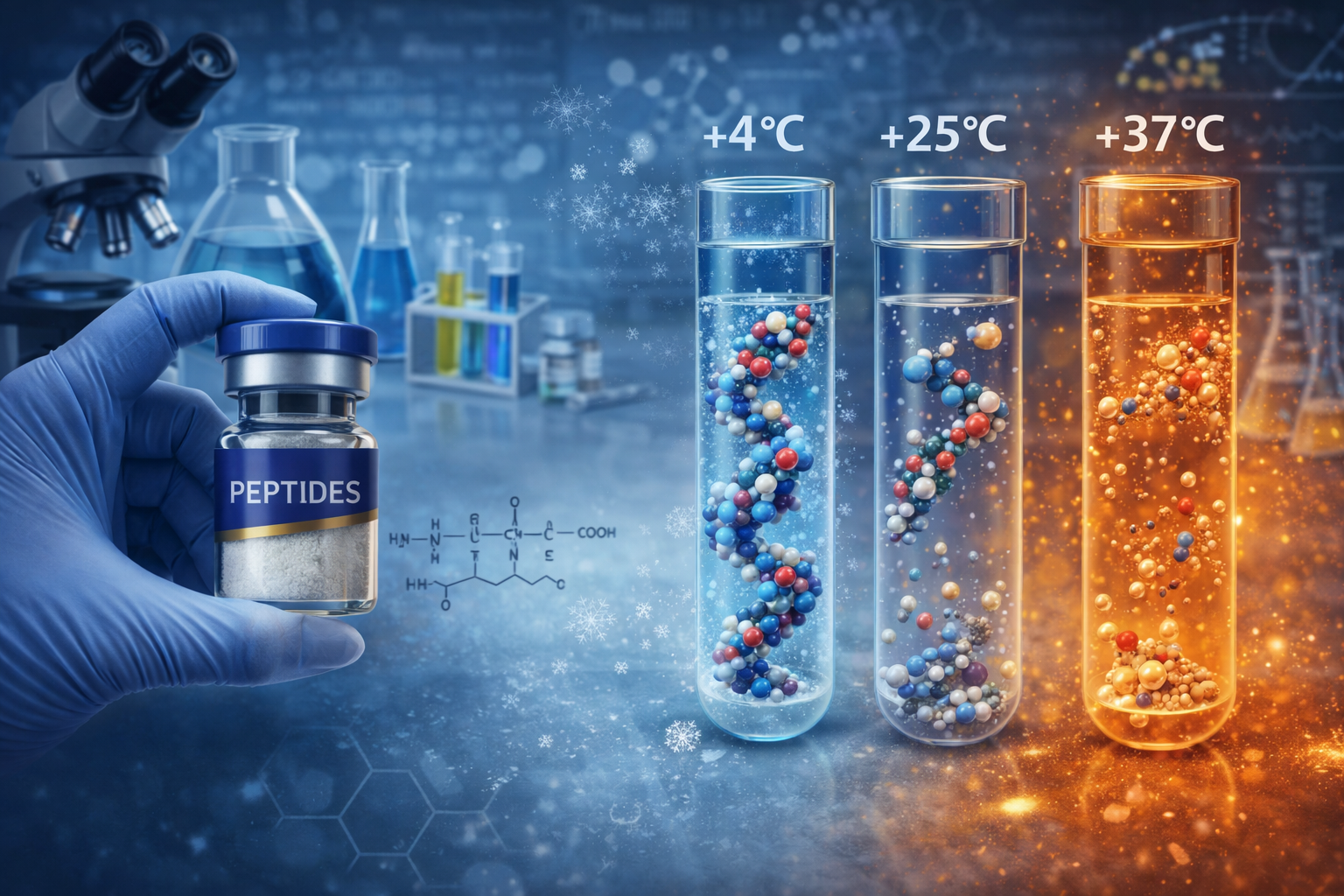 Stability and Storage of Peptides &mdash; Why Every Condition Matters